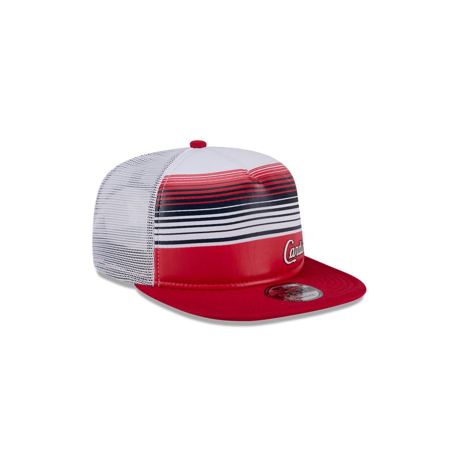 Men's Red St. Louis Cardinals Team Horizon 9FIFTY A-Frame Trucker Snapback Hat