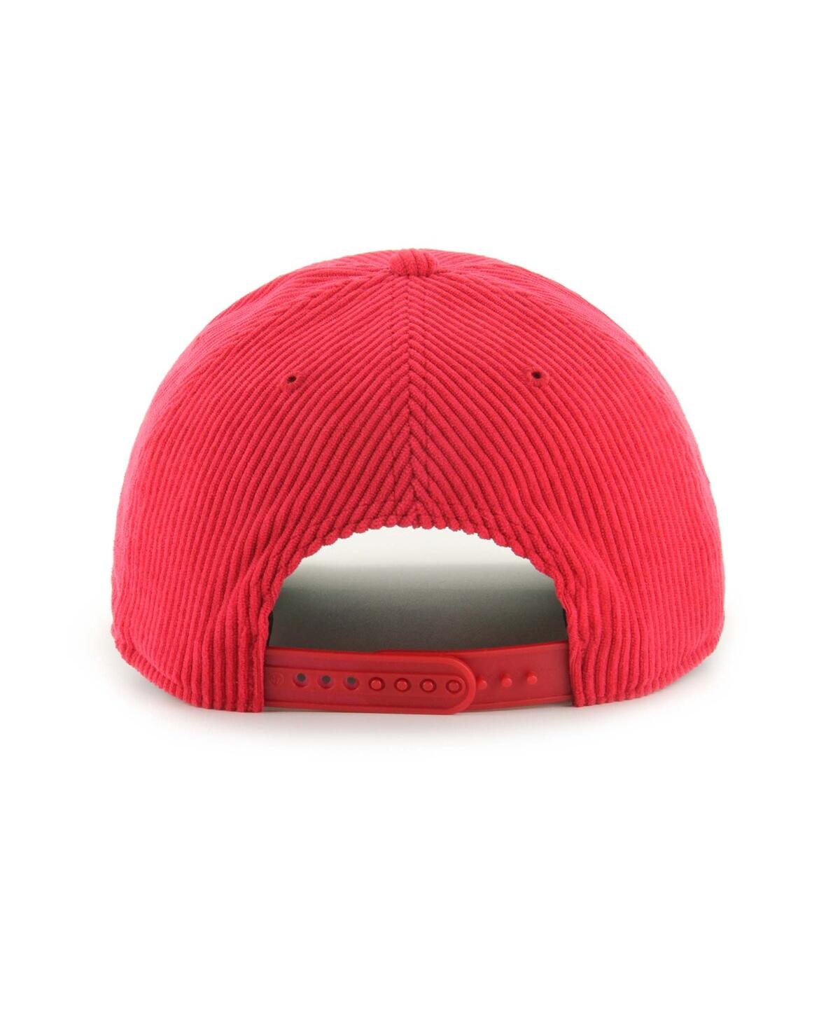Shop 47 Brand Men's Red St. Louis Cardinals Corduroy Hitch Adjustable Hat