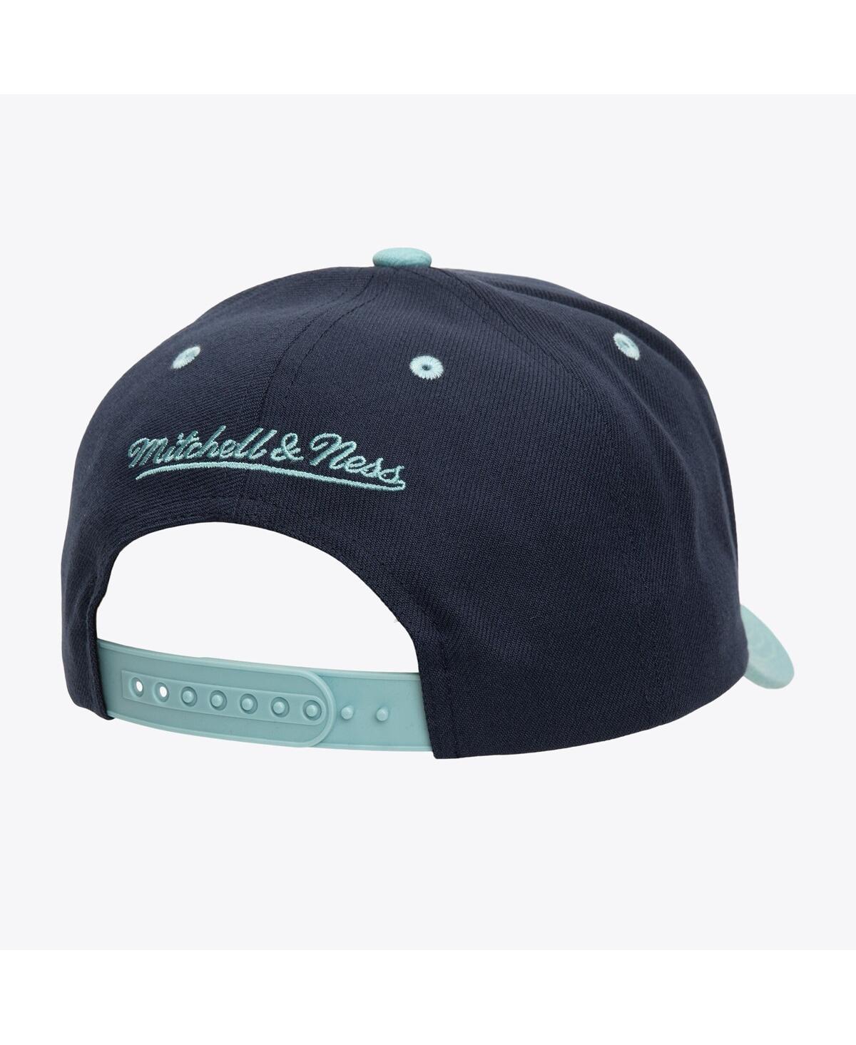 Mitchell & Ness Men's Black Seattle Kraken All In 2.0 Pro Crown Adjustable Hat In Black