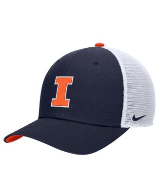 Nike - Men's Navy Illinois Fighting Illini Rise Adjustable Trucker Hat