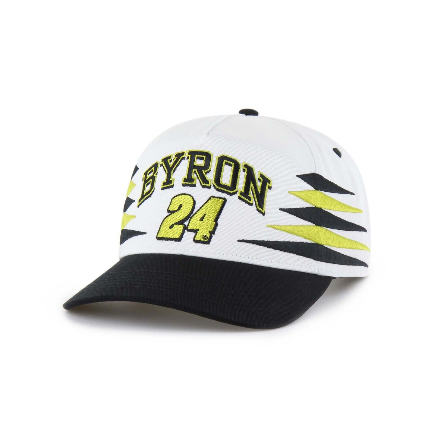 Мужская кепка '47 Brand White William Byron Diamond Cut Hitch Adjustable Hat — фото 1