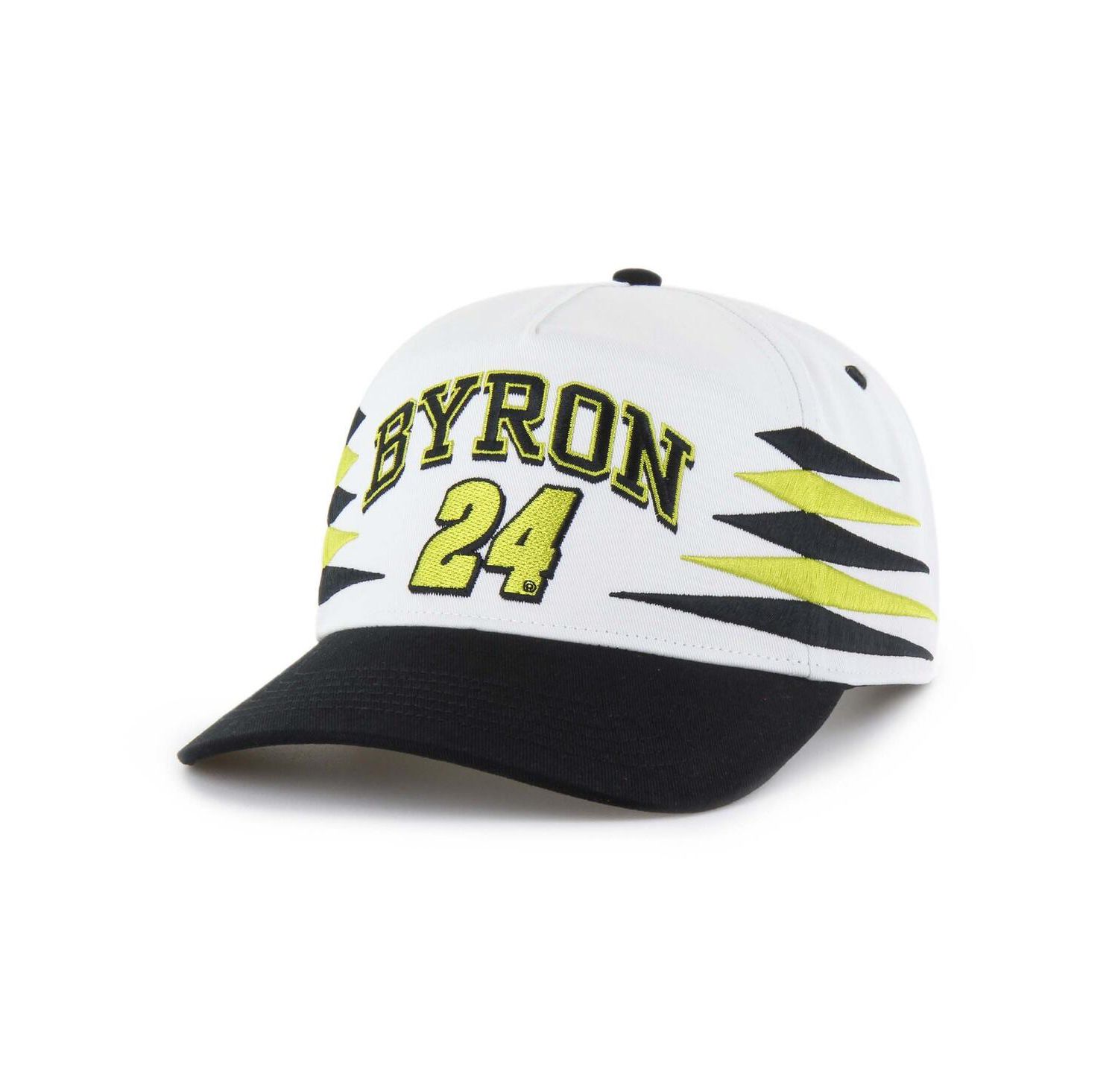 Men's White William Byron Diamond Cut Hitch Adjustable Hat