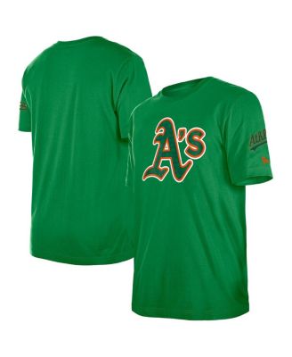 New Era - Men's Kelly Green Athletics St. Patrick's Day Shamrock Fill T-Shirt