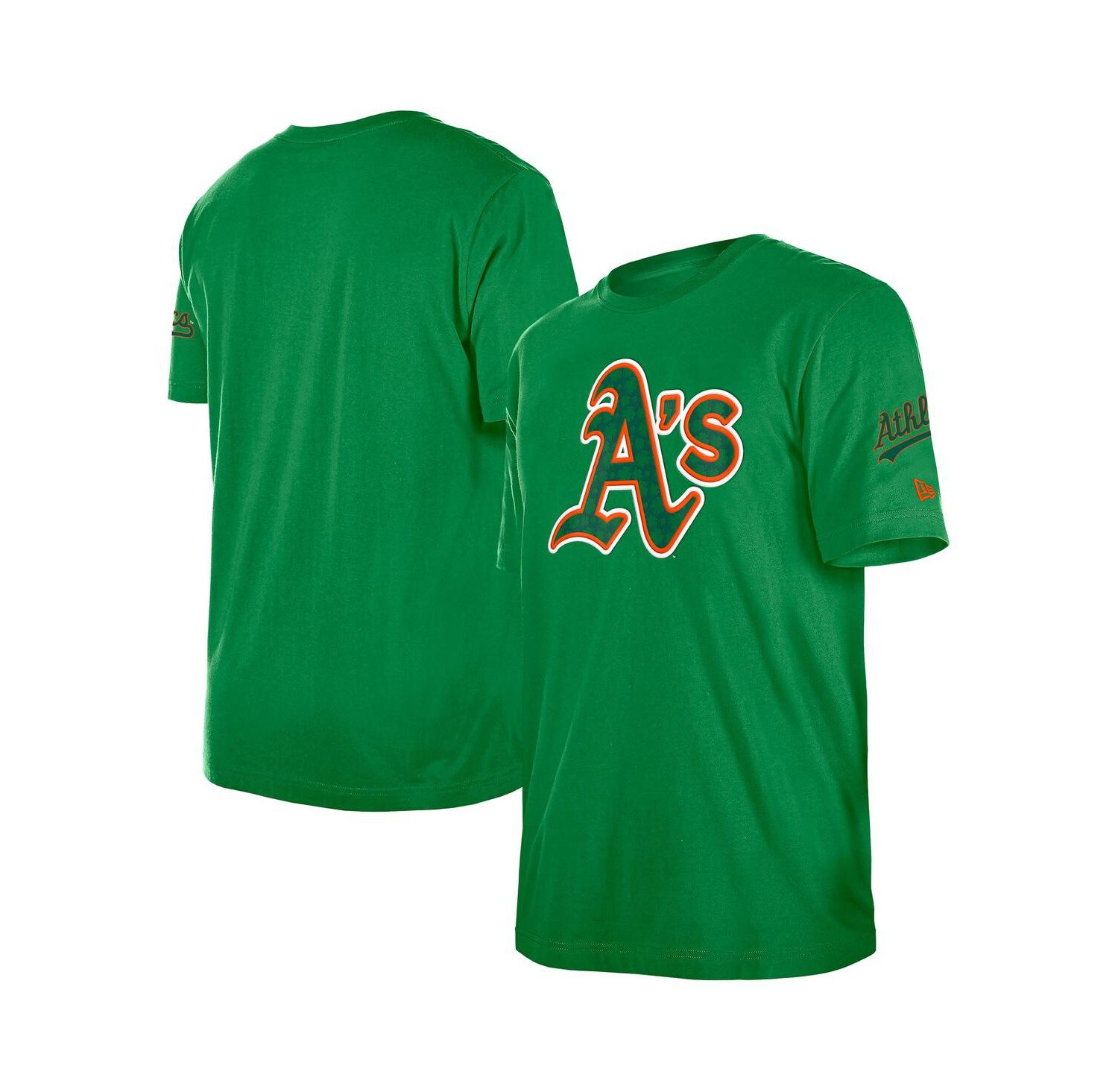 Men's Kelly Green Athletics St. Patrick's Day Shamrock Fill T-Shirt