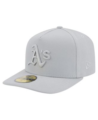 New Era - Men's Gray Athletics Colorpack 59FIFTY Fitted Hat