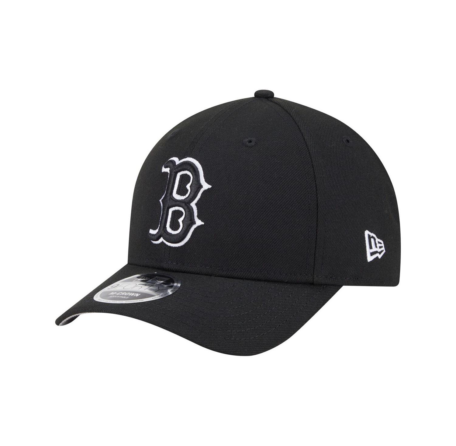 Men's Black Boston Red Sox Player Replica 9FORTY Adjustable Hat