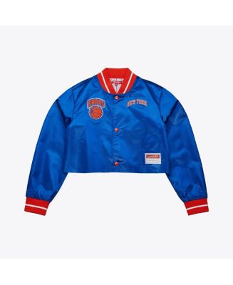 Mitchell & Ness x Dannijo Women's Blue New York Knicks Cropped