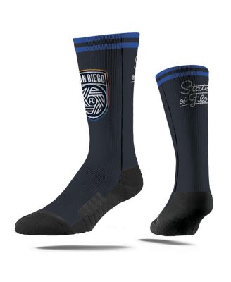 Strideline - Men's and Women's San Diego FC 2025 Jersey Hook Premium Crew Socks