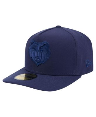 New Era - Men's Navy Memphis Grizzlies Colorpack A-Frame Pinch Front 59FIFTY Fitted Hat