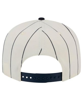 Men's White Detroit Tigers Jersey Pinstripe 9FIFTY Snapback Hat