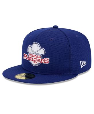 New Era - Men's Royal Texas Rangers 2025 MLB Clubhouse 59FIFTY Fitted Hat