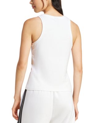 Women's Essentials Linear Slim-Fit Tank Top