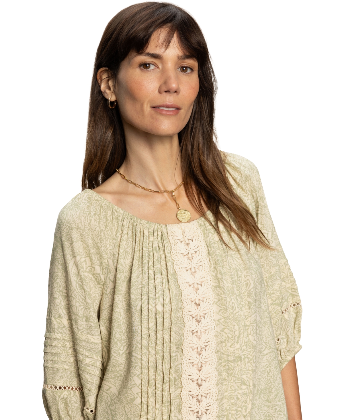 Sanctuary Women's Crafted Beach To Bar Printed Top In Mosaic