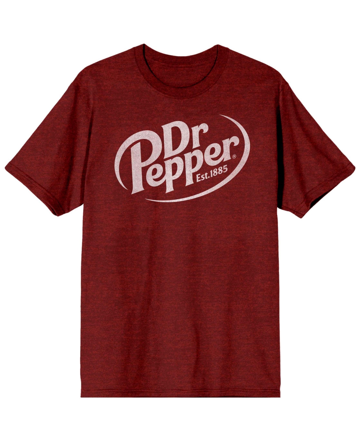 Big & Tall Est. 1885 Maroon Logo Black Graphic Tee-4XL - Maroon