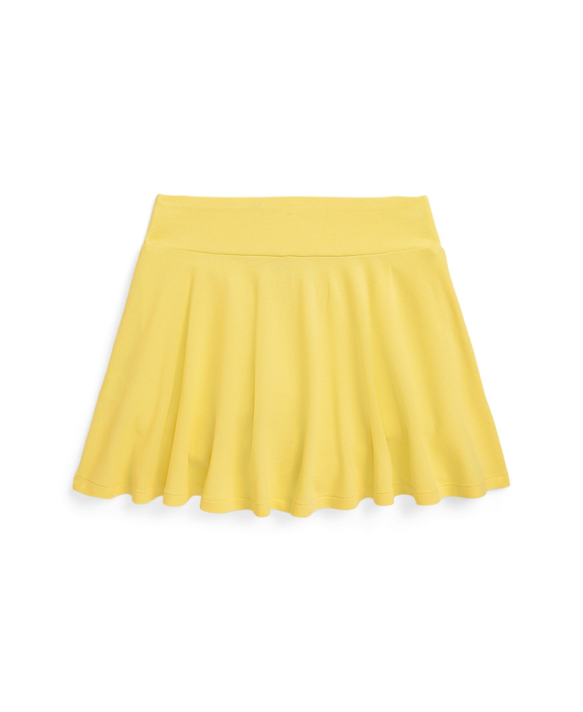 Polo Ralph Lauren Toddler And Little Girls Stretch Mesh Skort In Resort Gold,white