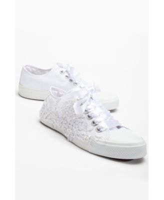 Shelby Low Top Lace Bridal Sneakers