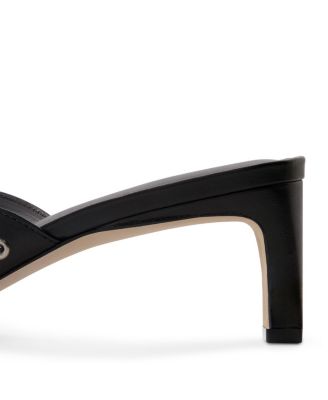 Bernardo Cenza Grommet Heeled Mule