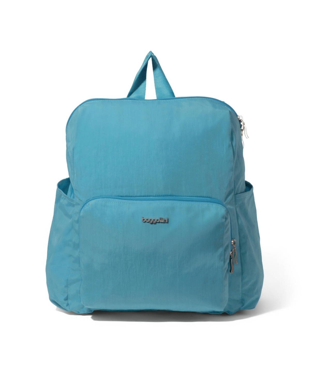 Baggallini Carryall Packable Backpack In Seaside Blue