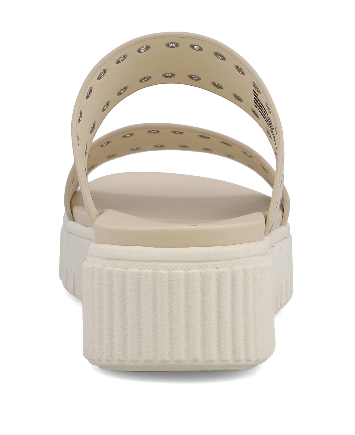 Mia Lexi Platform Slide Sandal In Seashell