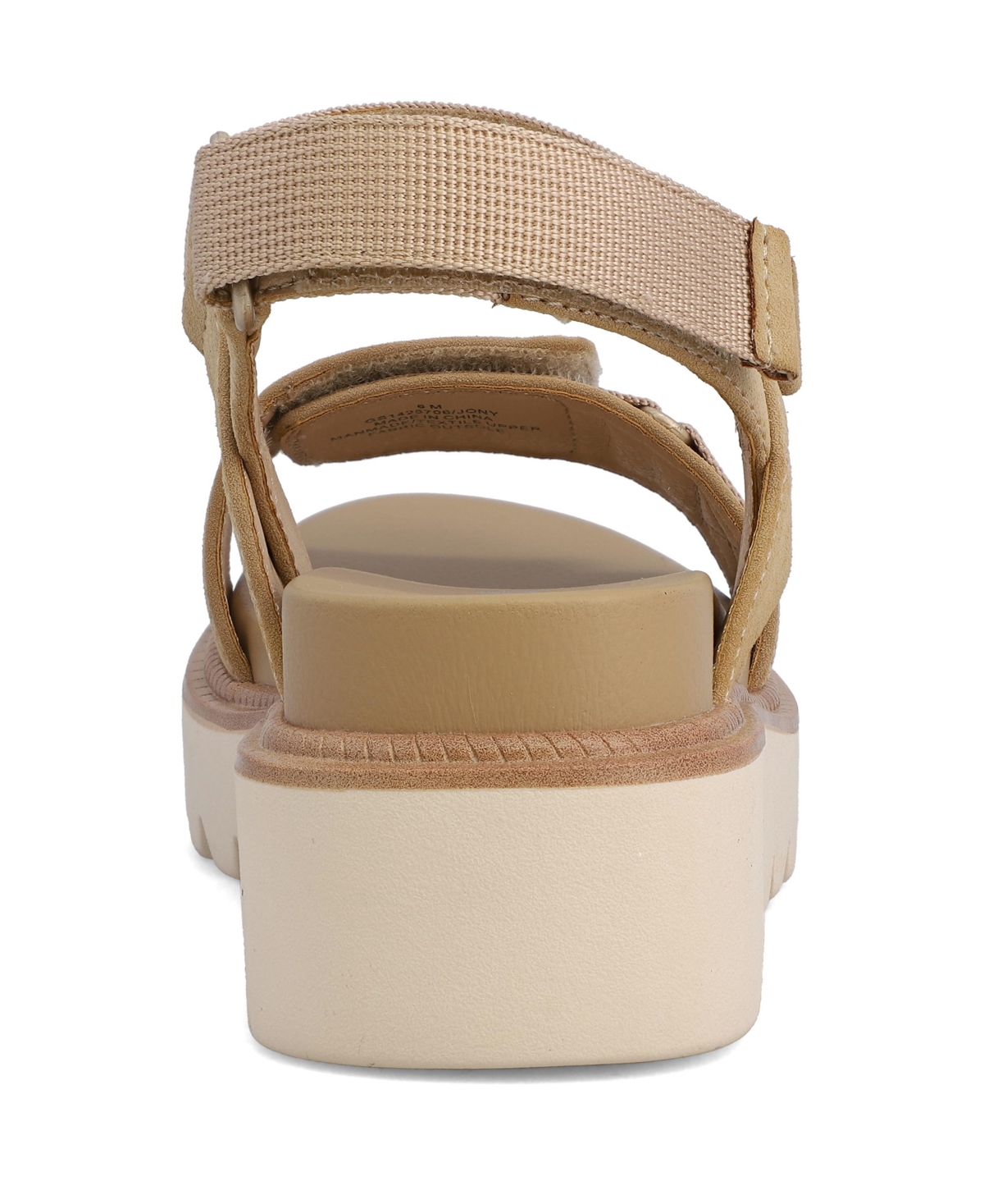 Mia Women's Jony Platform Round Toe Sandals