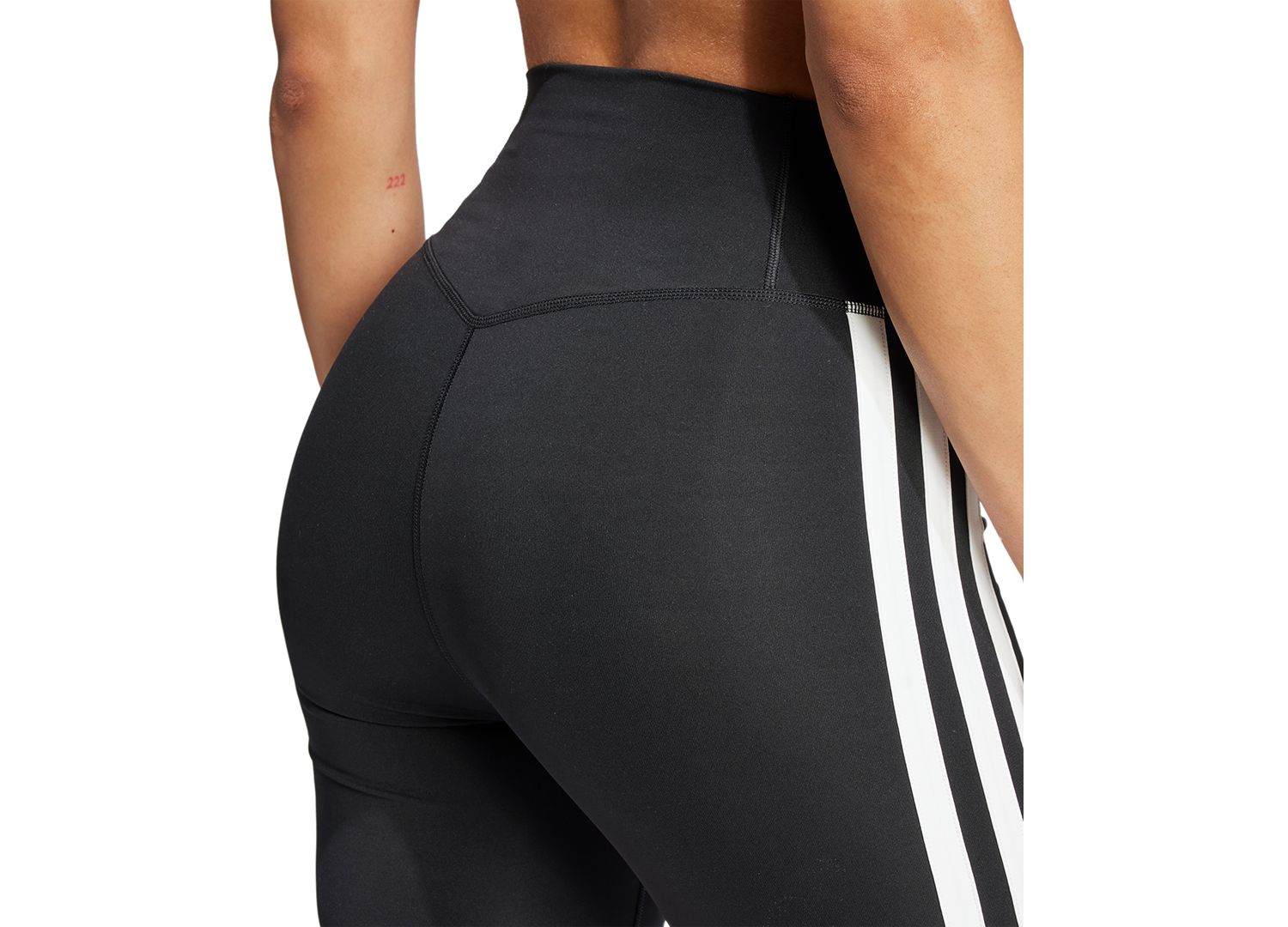 Women's The Optime Essentials 3-Stripe Short Leggings