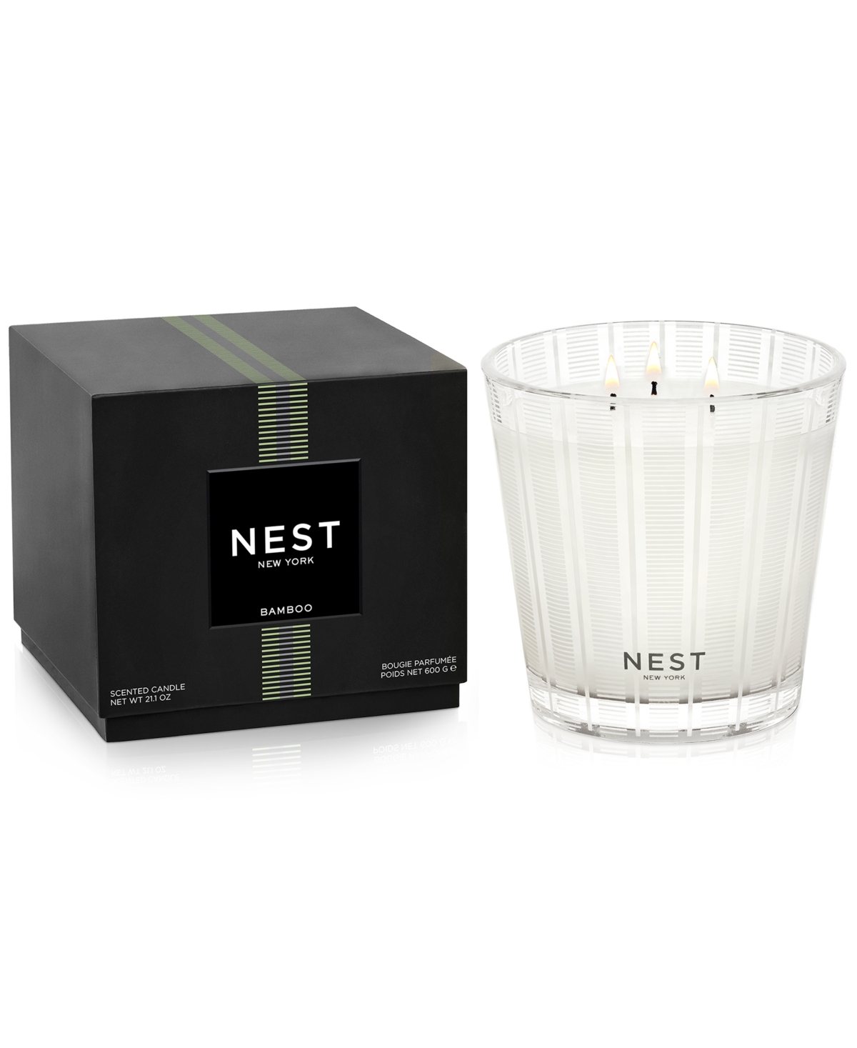 Bamboo 3-Wick Candle, 21.1 oz. - Bamboo