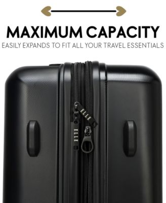 Expedition 3-Piece Expandable Retro Spinner Luggage Set