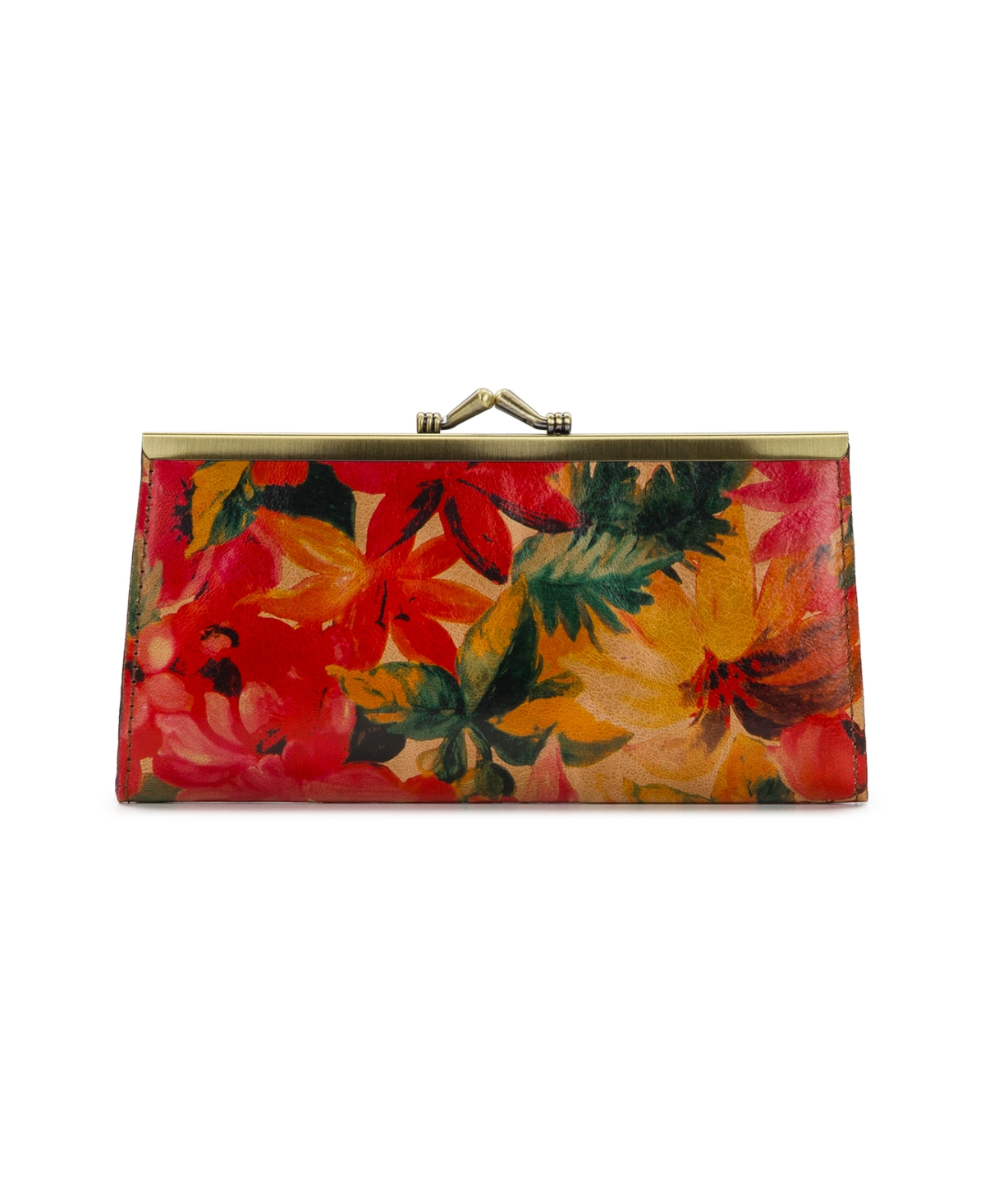 Patricia Nash Effie Frame Kiss-lock Wallet In Spring Multi