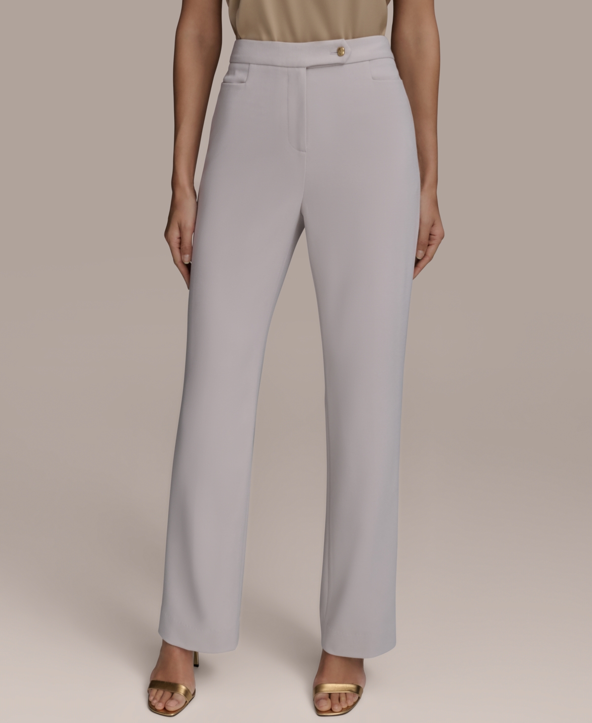Women's Straight-Leg Pants - Sisal