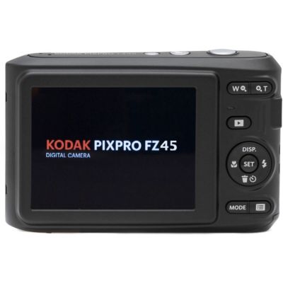 PIXPRO FZ45 Friendly Zoom 16MP Full HD Digital Camera, Black, Bundle with 32GB Memory Card and Camera Bag