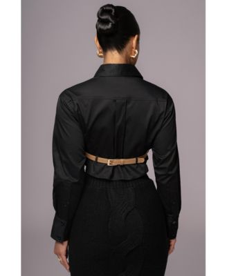 Women's Close To You Collared Top