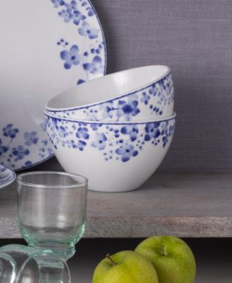 Bloomington Road 6" Set of 4 Cereals, Service for 4