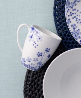 Bloomington Road 4.75" Set of 4 Mugs, Service for 4