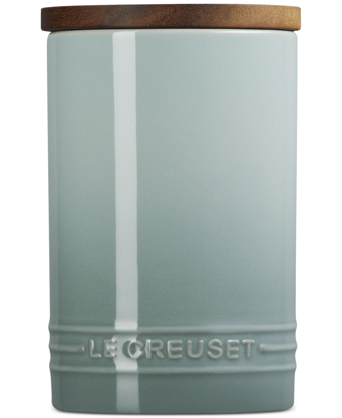 Le Creuset Signature Stoneware 26-ounce Storage Canister In Sea Salt