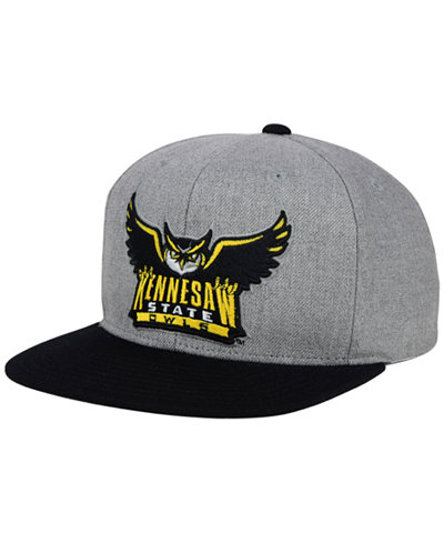 adidas Kennesaw State Owls Stacked Box Snapback Cap