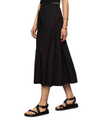 Women's Poplin Prarie Pull On Skirt