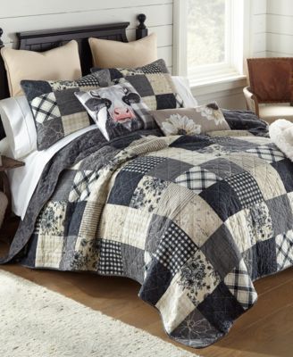 Augusta Rustic 3-Pc. Quilt Set, Queen