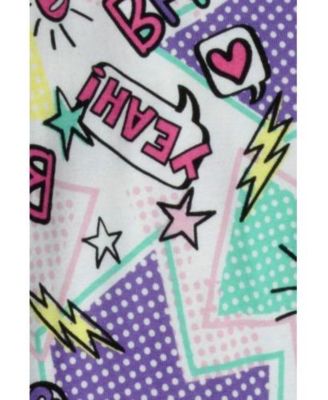 Kids Long Sleeve Top and Bottom Snug Fit Pajama Set