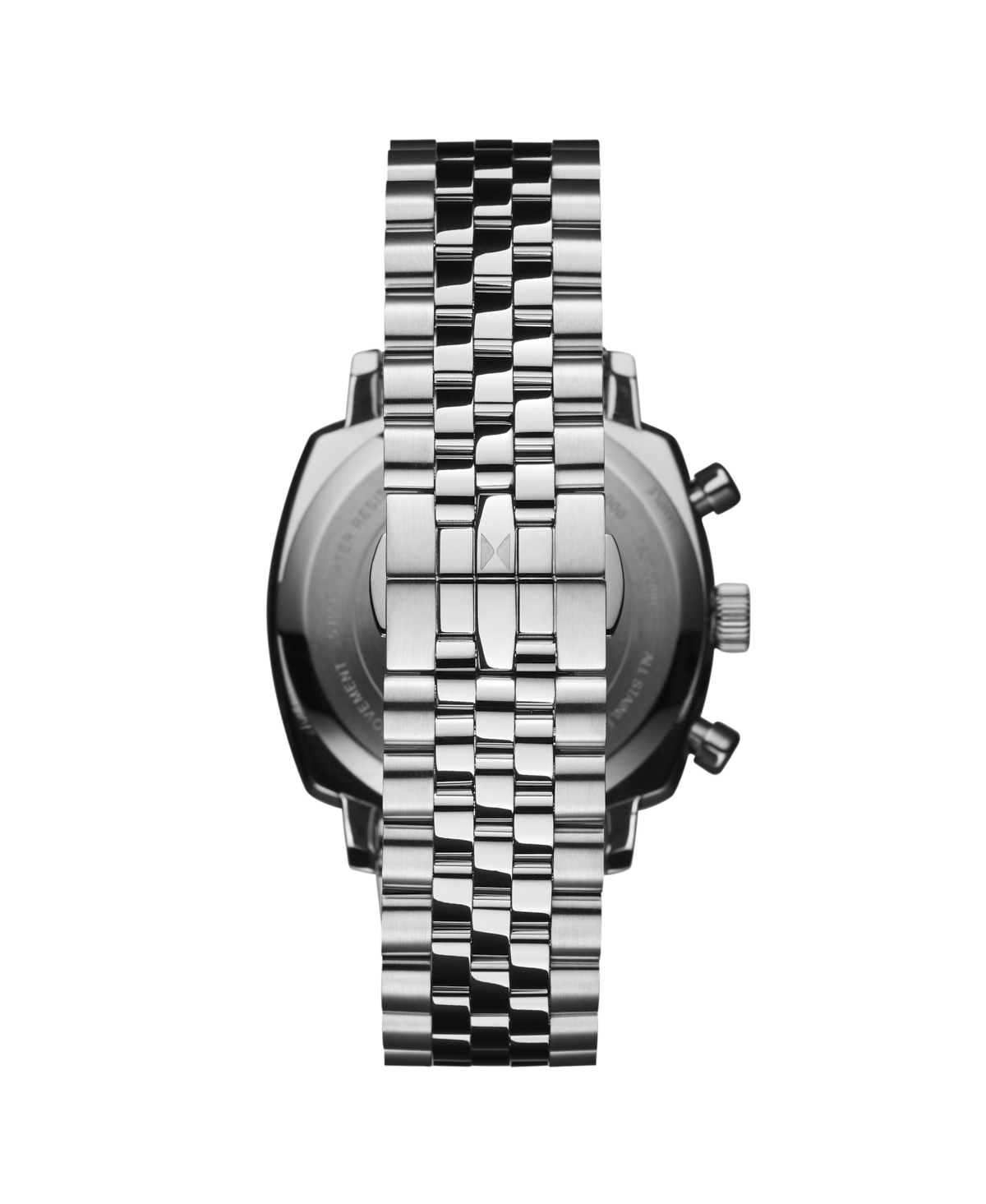 Mvmt Men's Mulholland Racer Silver Tone Stainless Steel Bracelet Watch