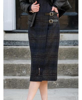 Women's Midi Celt Kilt Plaid Skirt