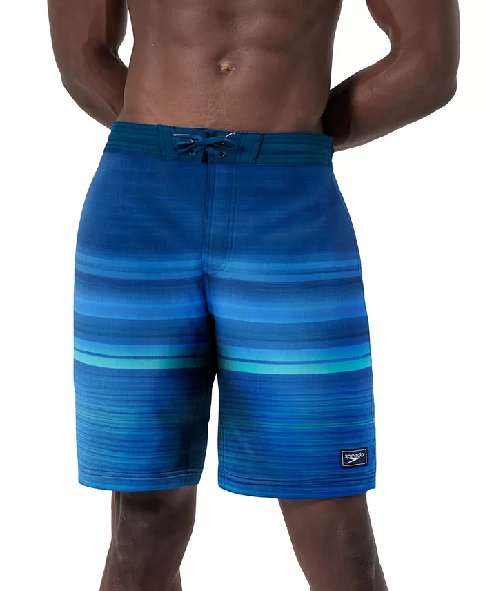 Men's Onshore Bondi Basin Ombre Stripe Drawstring 9" Boardshorts - thumbnail 6