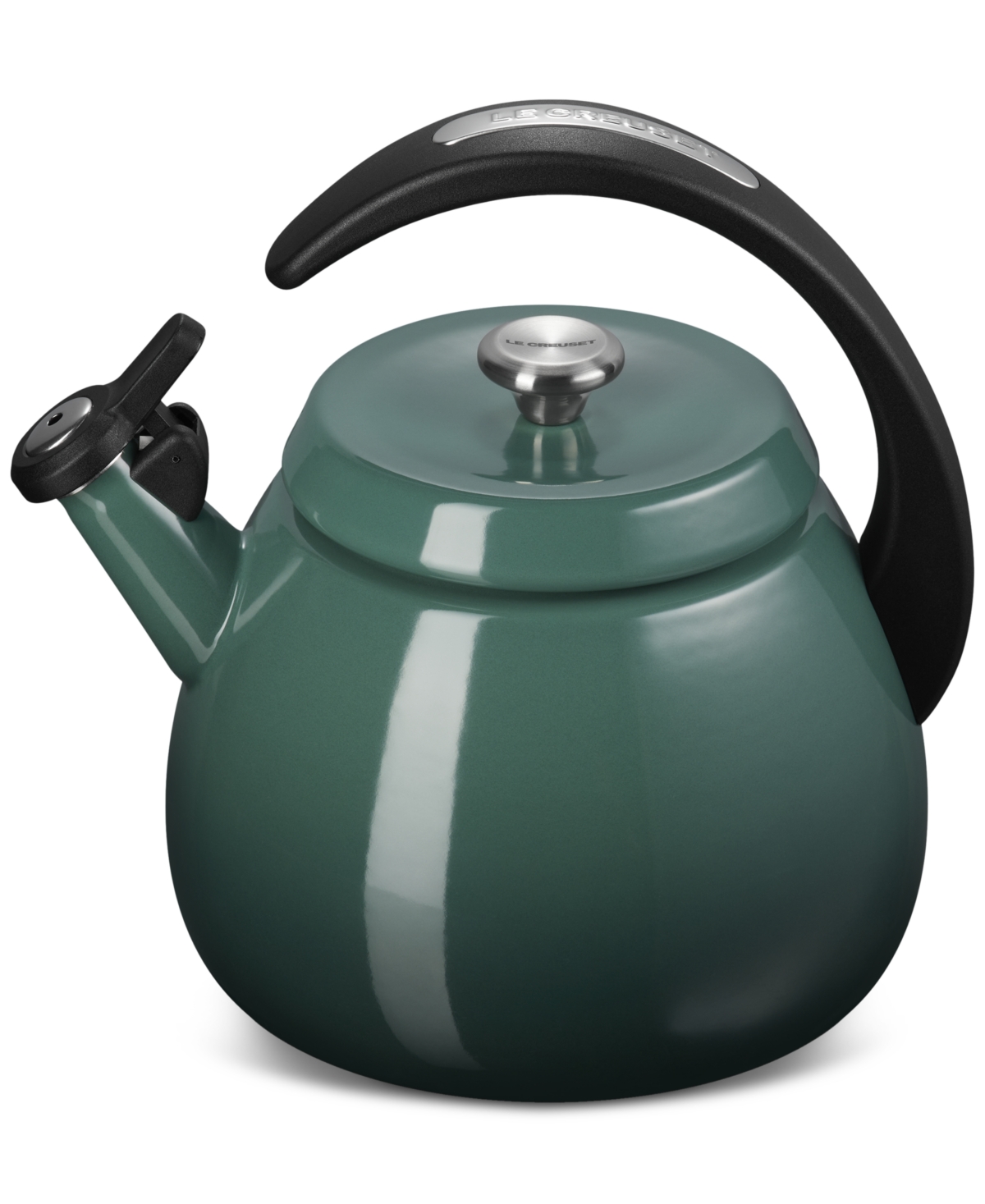 Le Creuset Enamel On Steel 2.2 Qt. Cloche Tea Kettle In Artichaut