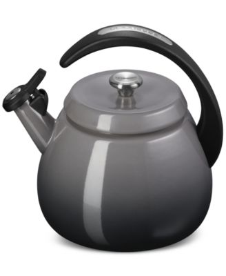 Enamel On Steel 2.2 Qt. Cloche Tea Kettle
