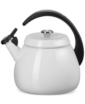 Enamel On Steel 2.2 Qt. Cloche Tea Kettle