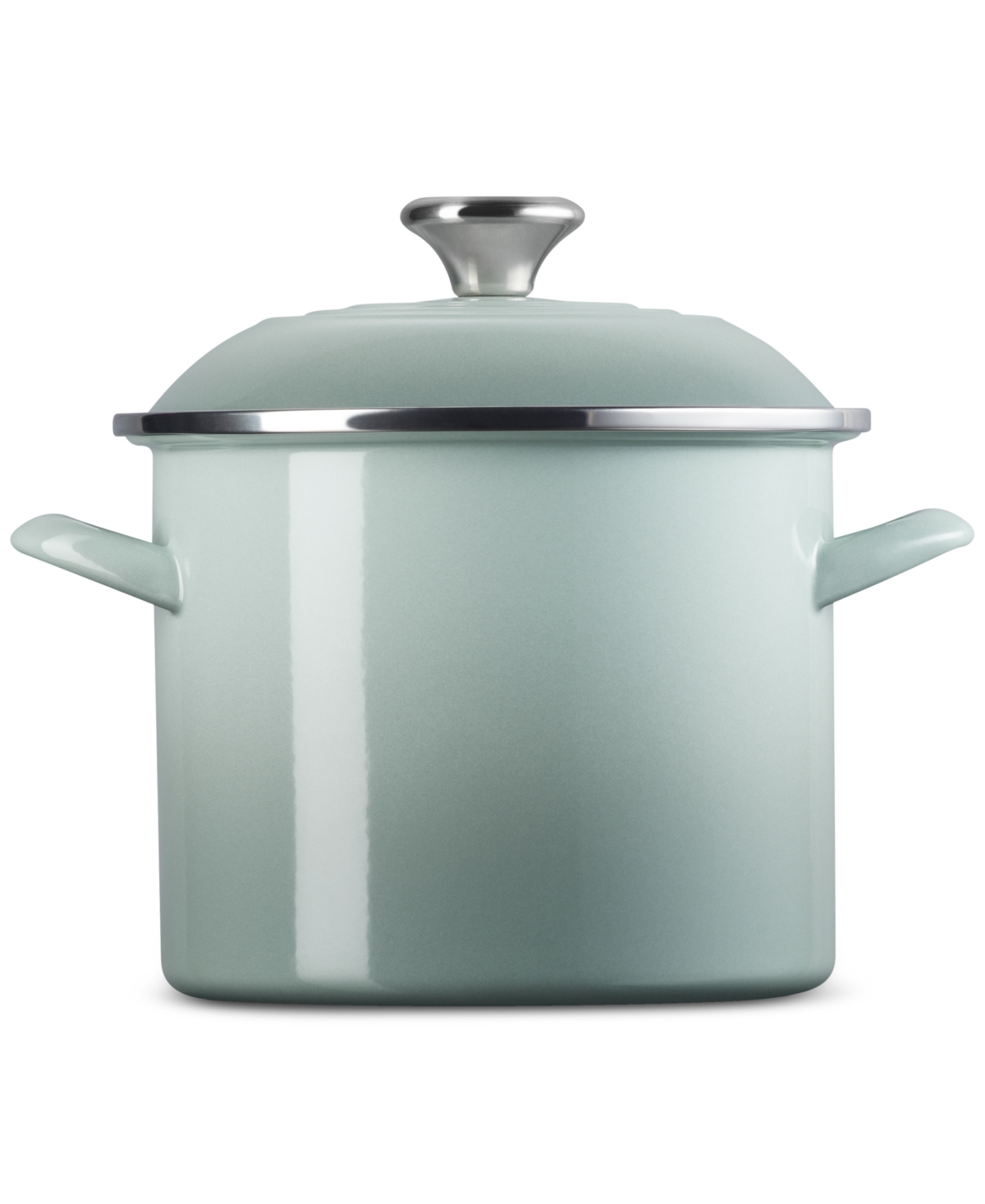 Le Creuset Enamel On Steel 16-qt. Stockpot In Sea Salt