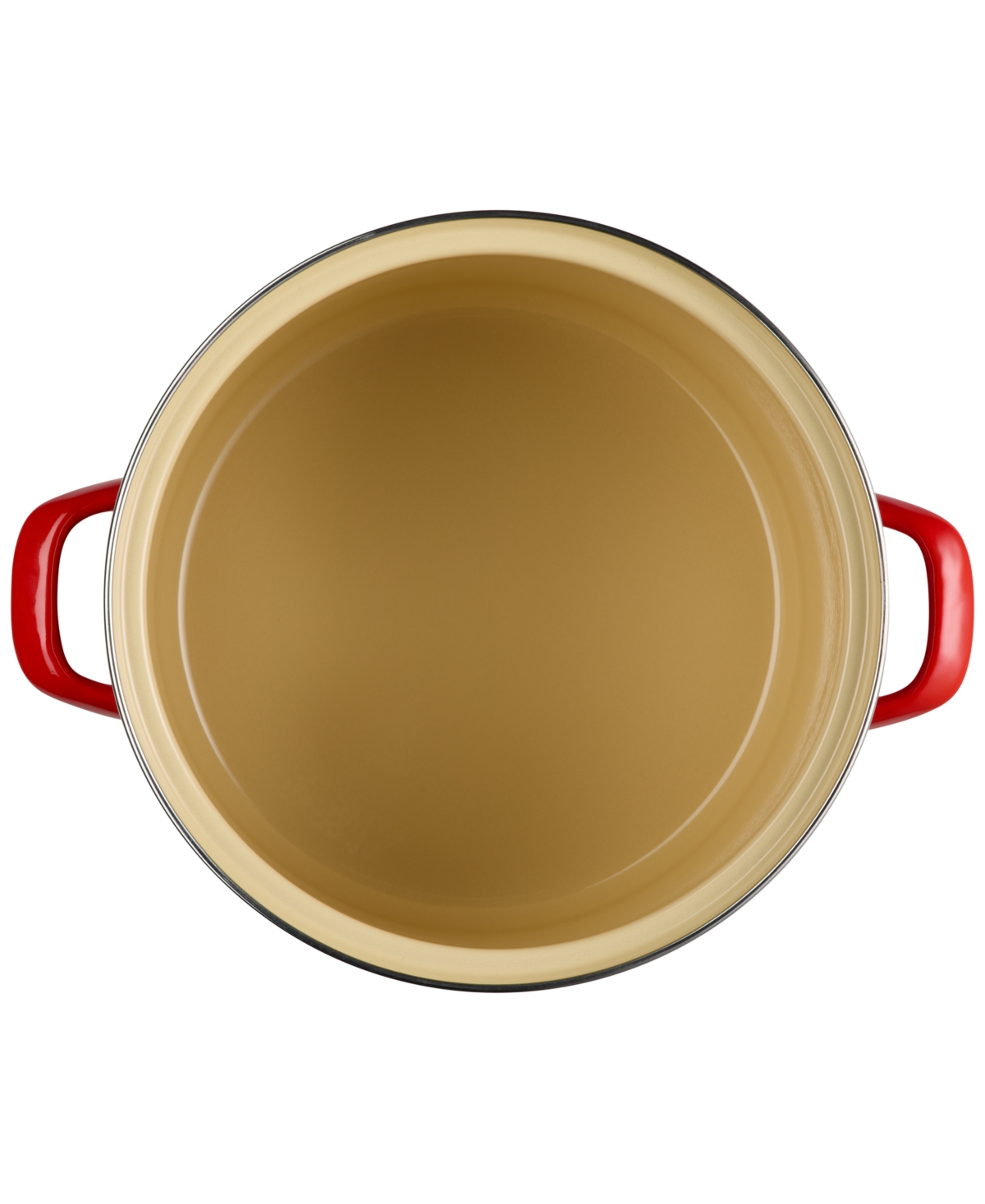 Le Creuset 10 Quart Enamel On Steel Stock Pot With Lid In Cerise