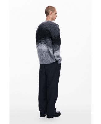 Men's Ombre knit cardigan