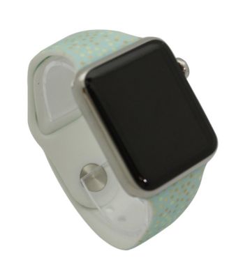 Gold Dot Printed Silicone Apple Watch Bands