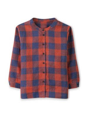 Women's Check Swing Blouse