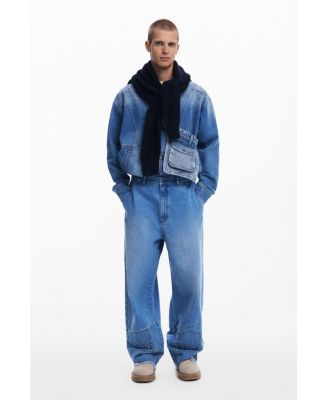 Men's Denim balloon pockets hem